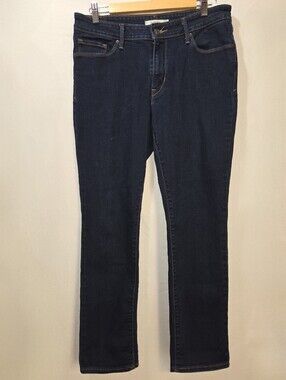 Levi Strauss & Co Classic Mid Rise Skinny Jeans Size 12 Rinsed Indigo